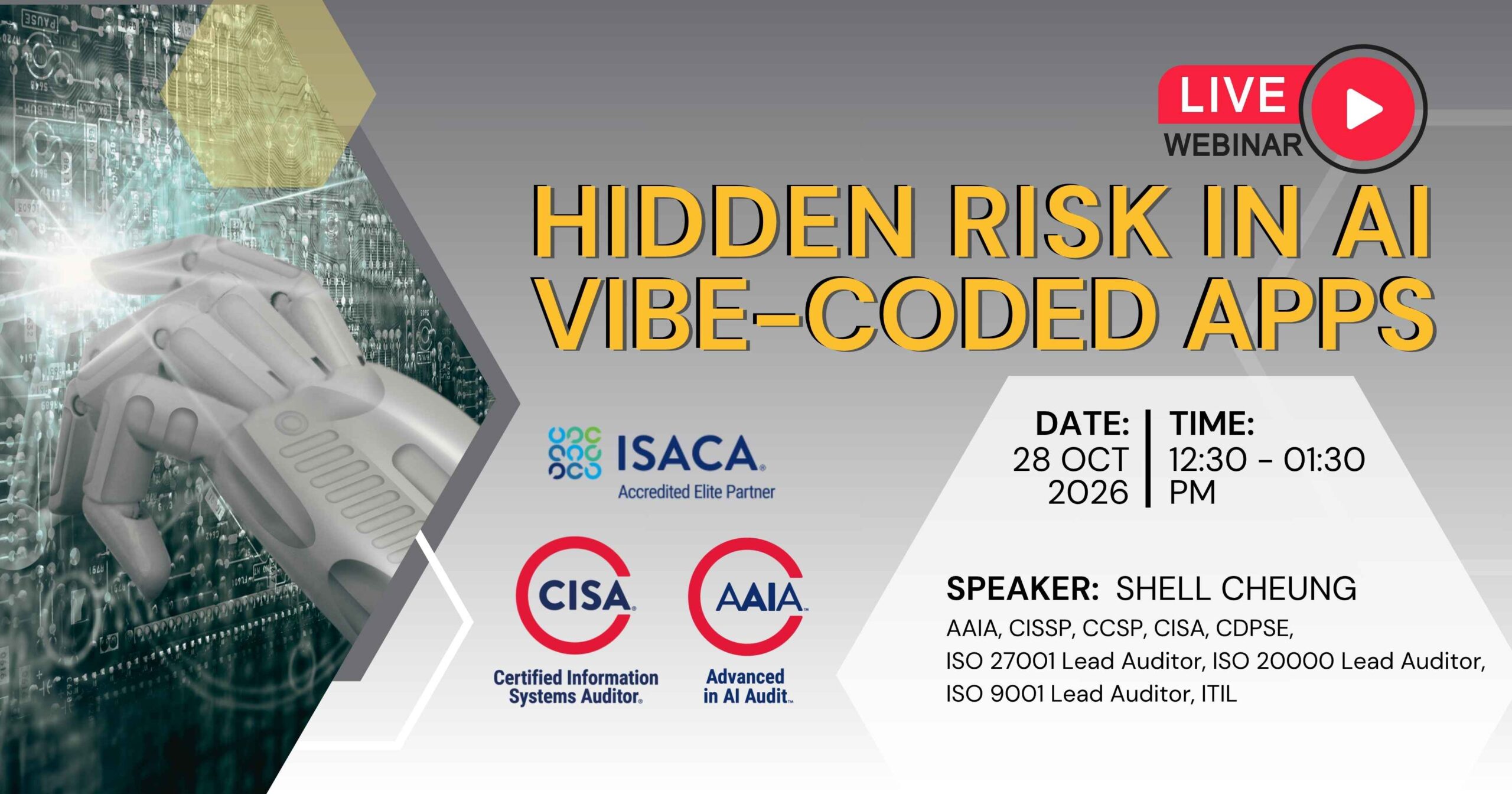 CISA AAIA webinar – website